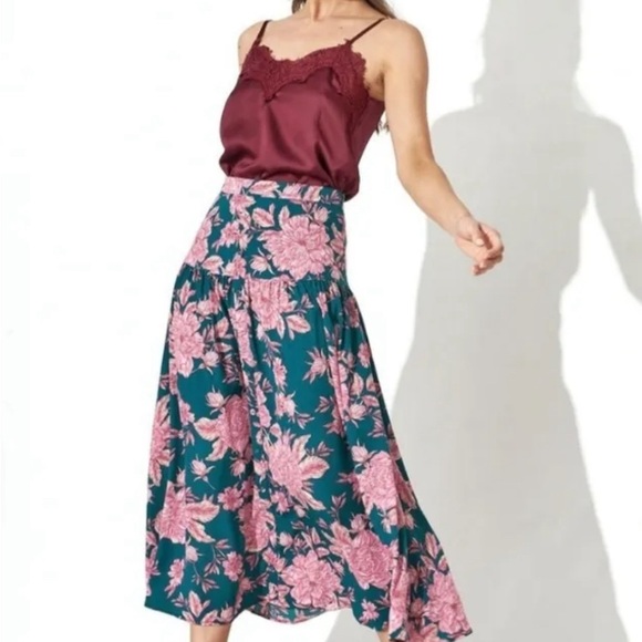 NWT Anthropology Abel the Label Maxi Skirt - Picture 2 of 6